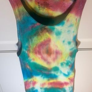 Tie-Dye Tank Top Woman's Size Large